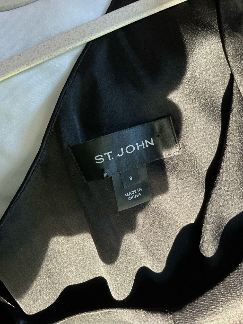 St. John One-Shoulder Ruffle Top - Picture 3 of 7